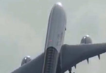 Αεροπλάνο… πέταξε σε ορθή γωνία (vid)