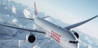 Γεγονός η πρώτη πτήση της SWISS από Γενεύη στην Καλαμάτα