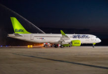 Η airBaltic υποδέχτηκε το ένατο αεροσκάφος Bombardier CS300