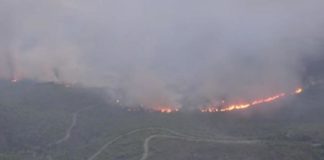 Η καταστροφή της Αττικής από ψηλά – Βίντεο από το ελικόπτερο