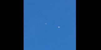 Ισχυρίζεται πως είδε UFO..ενώ ήταν αεροπλάνο (vid)