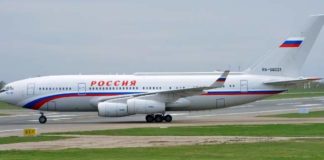 Το ιπτάμενο παλάτι του Πούτιν (εικόνες)