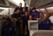 Οι άνδρες της Μπαρτσελόνα business class και οι γυναίκες στην οικονομική
