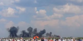 Συνετρίβη πολεμικό αεροσκάφος σε show στη Ρουμανία (vid)