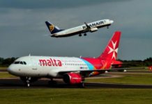 Οι πτήσεις της Air Malta διαθέσιμες μέσα από την ιστοσελίδα της Ryanair