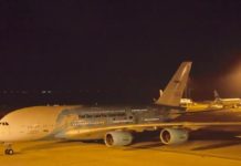 Το μεγαλύτερο εμπορικό αεροσκάφος στη Λάρνακα