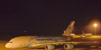 Το μεγαλύτερο εμπορικό αεροσκάφος στη Λάρνακα