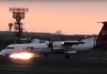 Πιλότος προσγείωσε αεροπλάνο χωρίς τους μπροστινούς τροχούς! (vid)