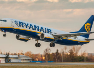 Ryanair: Έκπτωση έως και 25% σε πάνω από 1.000.000 θέσεις