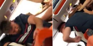 Μεθυσμένη έκανε στριπτίζ σε αεροπλάνο και ξεκίνησε καβγά (vid)