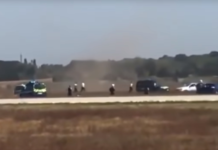 Κινηματογραφική καταδίωξη ΙΧ στο αεροδρόμιο της Λυών