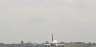 Προσγείωση-θρίλερ για Airbus της Air France εξαιτίας ισχυρών ανέμων (vid)