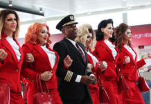 Η Virgin Atlantic ανακοίνωσε την πρώτη πτήση με ΛΟΑΤΚΙ πλήρωμα (vid)