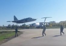 Χαμηλές πτήσεις από ουκρανικά αεροσκάφη (vid)