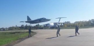Χαμηλές πτήσεις από ουκρανικά αεροσκάφη (vid)