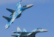 Συνετρίβη ουκρανικό μαχητικό αεροσκάφος Su-27