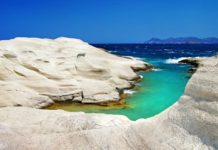 Το Σαρακίνικο της Μήλου στις καλύτερες παραλίες της Ευρώπης