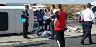 Σύγκρουση οχημάτων στο αεροδρόμιο Κωνσταντινούπολης