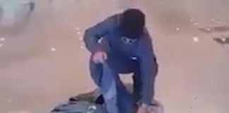 Aκυρώθηκε η πτήση του και έβαλε φωτιά στη βαλίτσα του (vid)