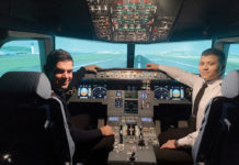 Μέσα στο νέο simulator της Global Aviation