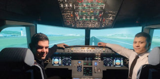 Μέσα στο νέο simulator της Global Aviation