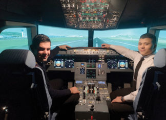 Μέσα στο νέο simulator της Global Aviation