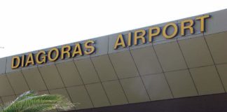 Προβλήματα στο αεροδρόμιο «Διαγόρας» λόγω ανέμων