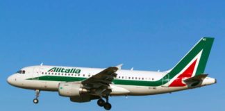 Alitalia: Αύξηση της επιβατικής κίνησης για 14 συνεχόμενους μήνες