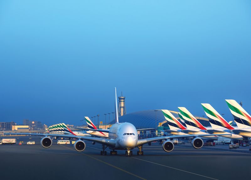 EK_Emirates aircraft