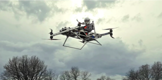 Ηλεκτροκίνητο εναέριο όχημα για ένα άτομο