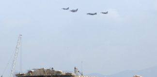 Πτήση μαχητικών αεροσκαφών εν όψει 25ης Μαρτίου