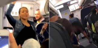 Μεθυσμένη επιβάτης ξεσπά… κάνοντας twerking