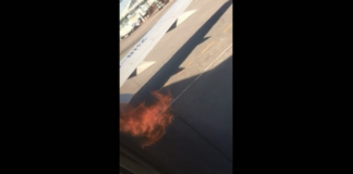 Αεροπλάνο πήρε φωτιά πριν την απογείωση