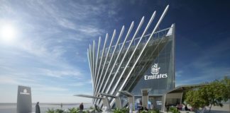 To περίπτερο της Emirates στην Παγκόσμια Έκθεση Expo 2020