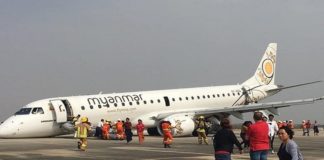 Πιλότος με ικανότητες προσγείωσε αεροπλάνο χωρίς μπροστινές ρόδες