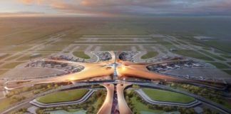 Ξενάγηση στο νέο “διαστημικό” αεροδρόμιο του Πεκίνου