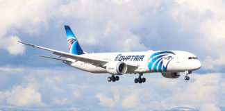 Η EgyptAir παρέλαβε το τρίτο B787-9 Dreamliner