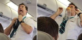 Βίντεο: Ένας αεροσυνοδός με.. χιούμορ!