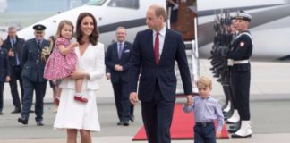 Επεισοδιακή πτήση για το πριγκιπικό ζεύγος (video)