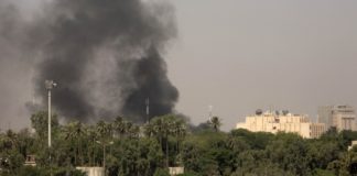 Ρουκέτες δίπλα στο αεροδρόμιο της Βαγδάτης