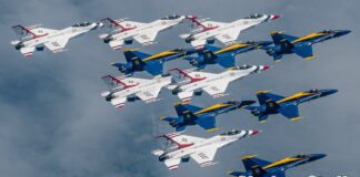 ΗΠΑ: Eπίδειξη μαχητικών αεροσκαφών ως ένδειξη τιμής σε γιατρούς & νοσηλευτές