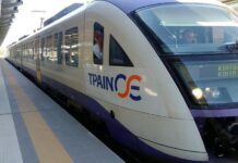 ΤΡΑΙΝΟΣΕ: Ξεκινά το δρομολόγιο Αθήνα-Αεροδρόμιο προς Αίγιο