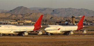 Qantas: «Θάβει» στην έρημο το τελευταίο της Boeing 747 (vid)