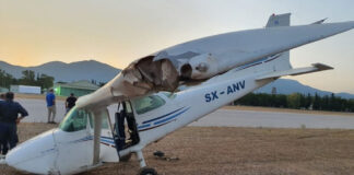 Τατόι: Ατύχημα με μονοκινητήριο αεροσκάφος