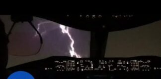 Βίντεο: Κεραυνός χτυπάει αεροπλάνο στον Παναμά