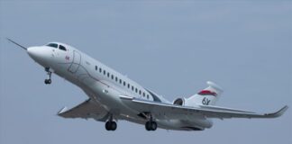 Παρθενική πτήση για το Falcon 6X της Dassault