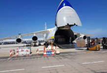 Στο Ελευθέριος Βενιζέλος με αεροπλάνο Antonov 2,5 εκατ. self test