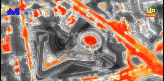 Πτήση με θερμική κάμερα πάνω από την Αθήνα εν μέσω καύσωνα