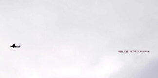 Αεροπλάνο θύμισε την υπόθεση σεξουαλικής κακοποίησης του Ρονάλντο