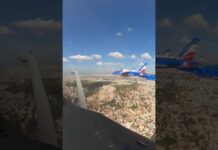 Στο κόκπιτ του Rafale: Κατέγραψε την πτήση πάνω από την Αθήνα